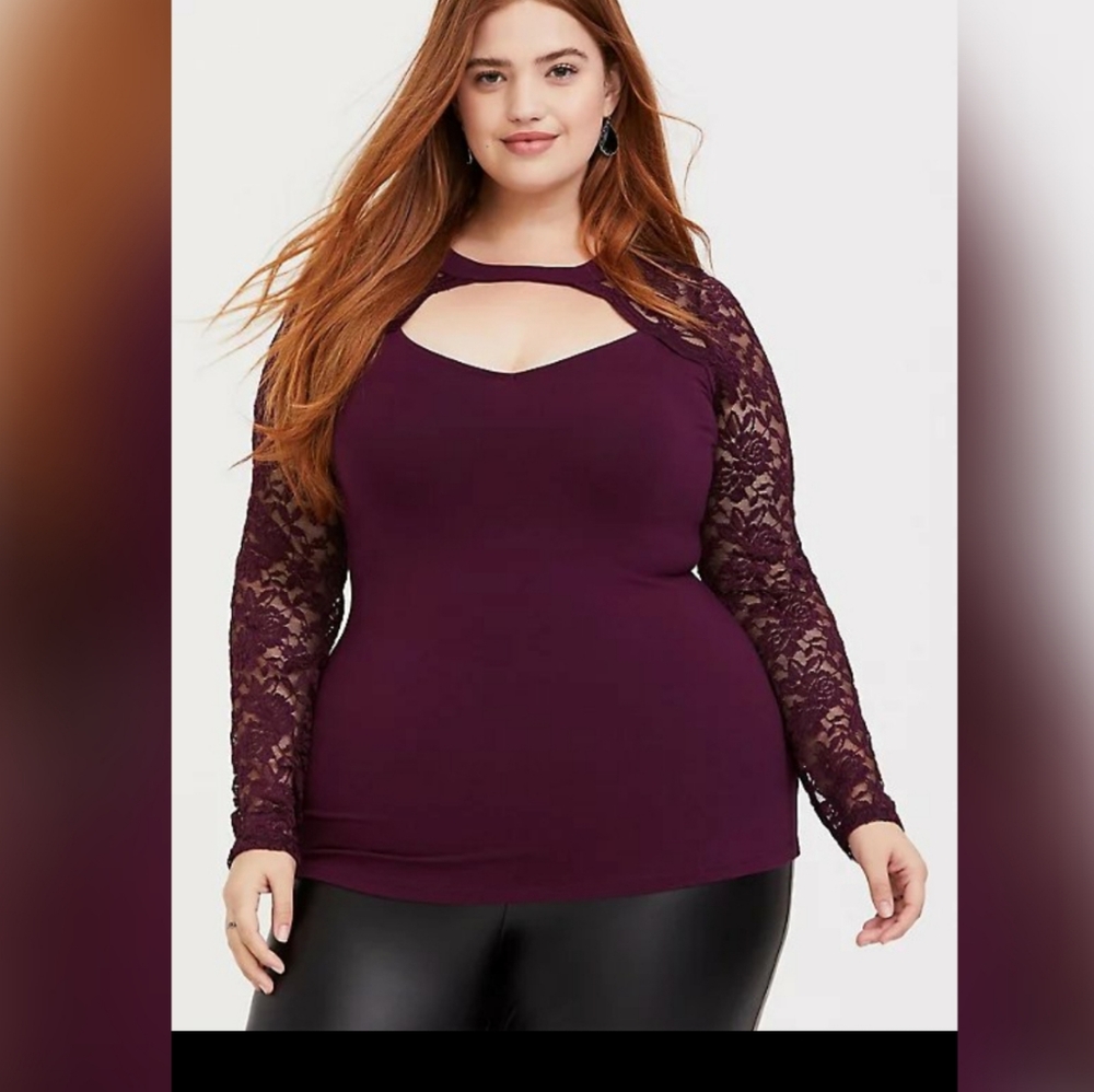 Torrid lace sexy top